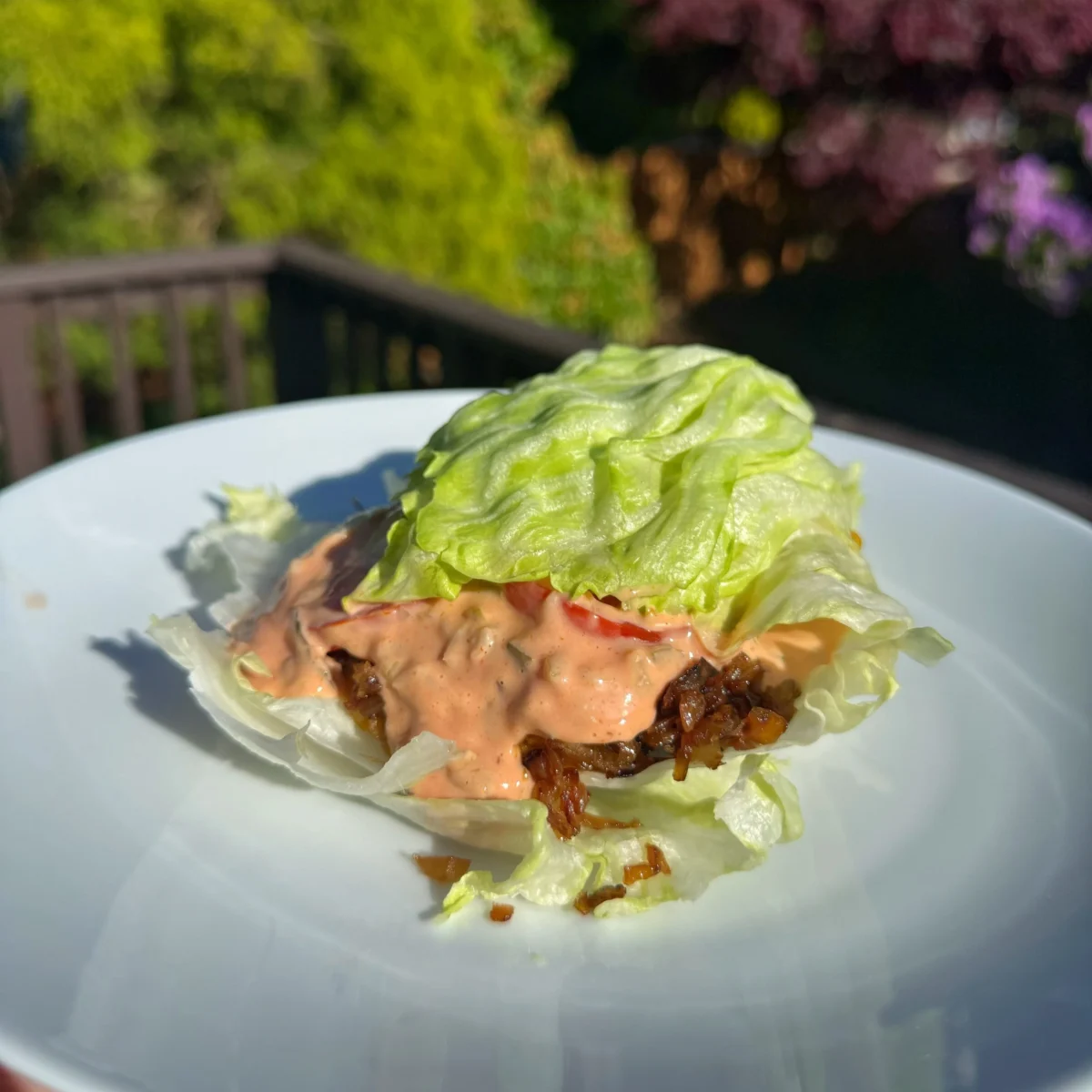 Copycat In-N-Out Protein Style Burger