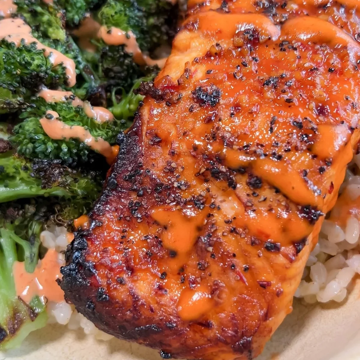 Sweet and Spicy Salmon