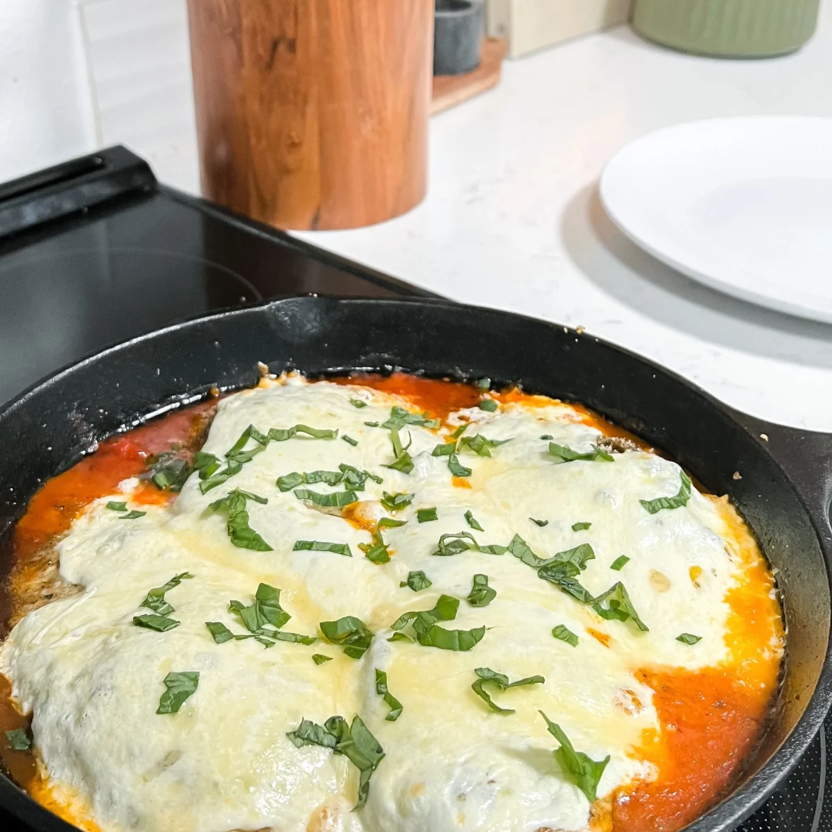 Skillet Chicken Parmesan