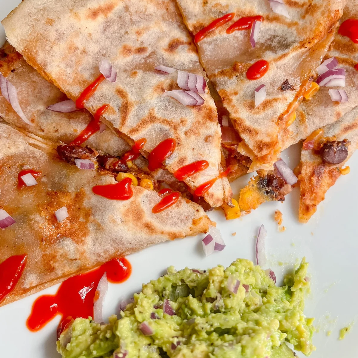 Black Bean and Corn Quesadillas