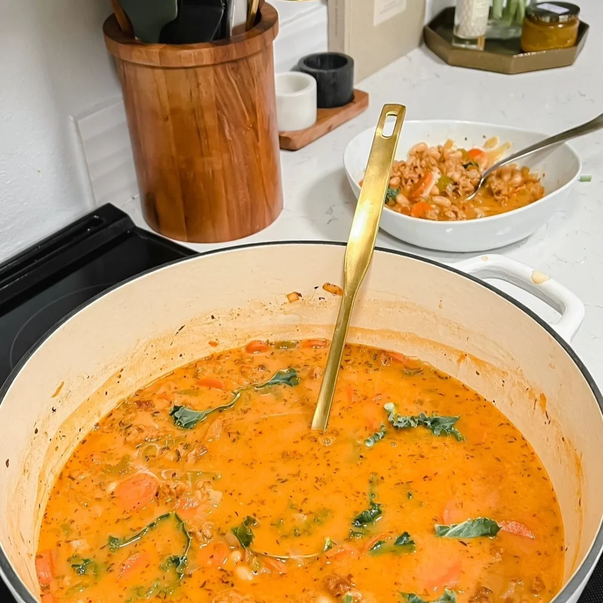 Tuscan White Bean Soup