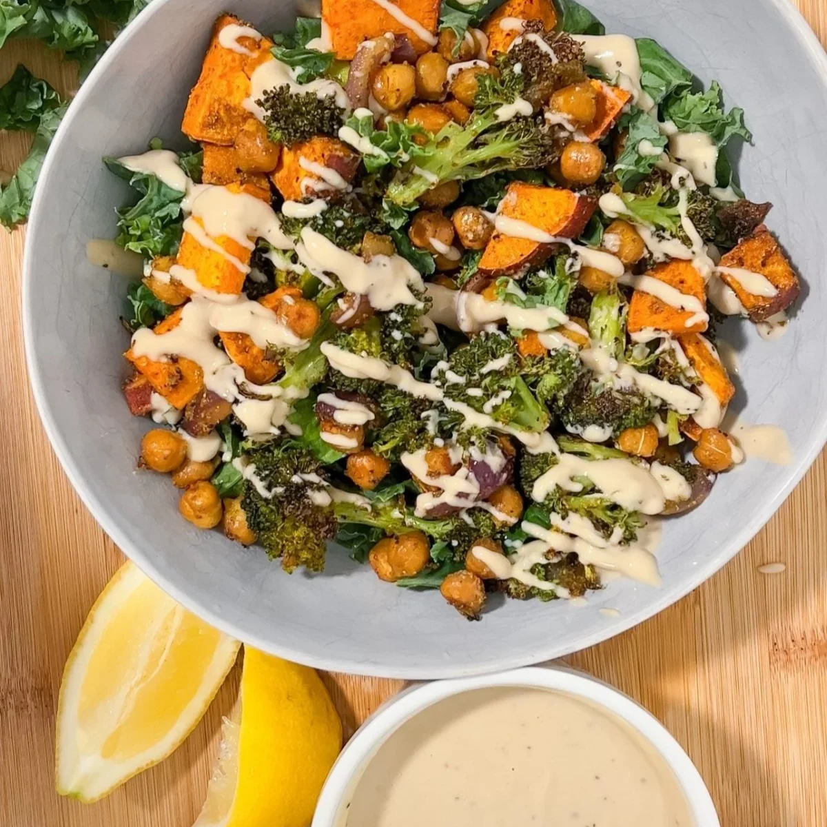 Chickpea and Sweet Potato Buddha Bowls
