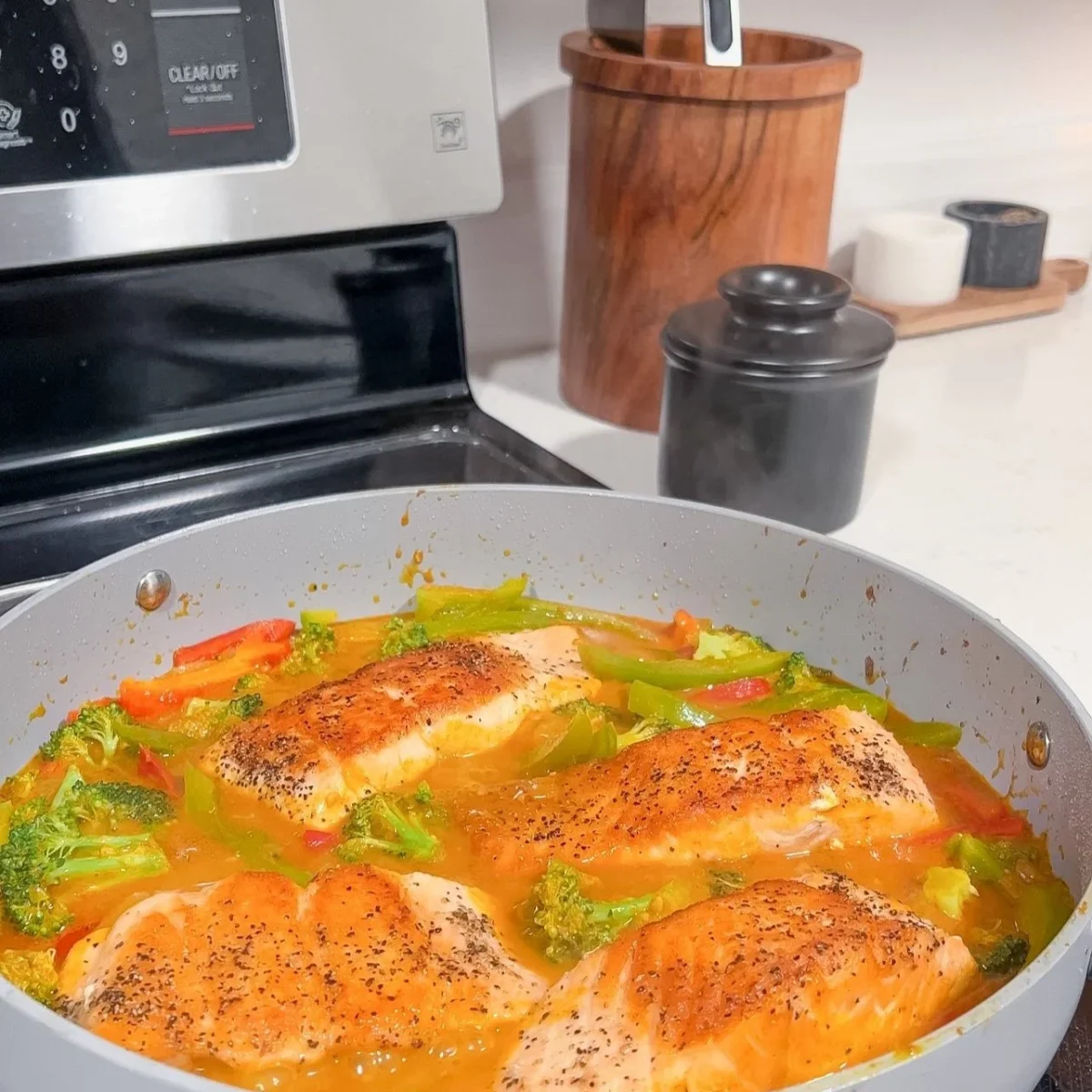 Coconut Curry Salmon