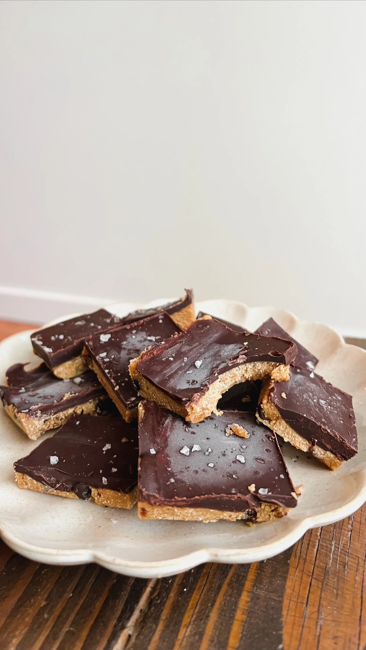 Chocolate Peanut Butter Cookie Dough Bars