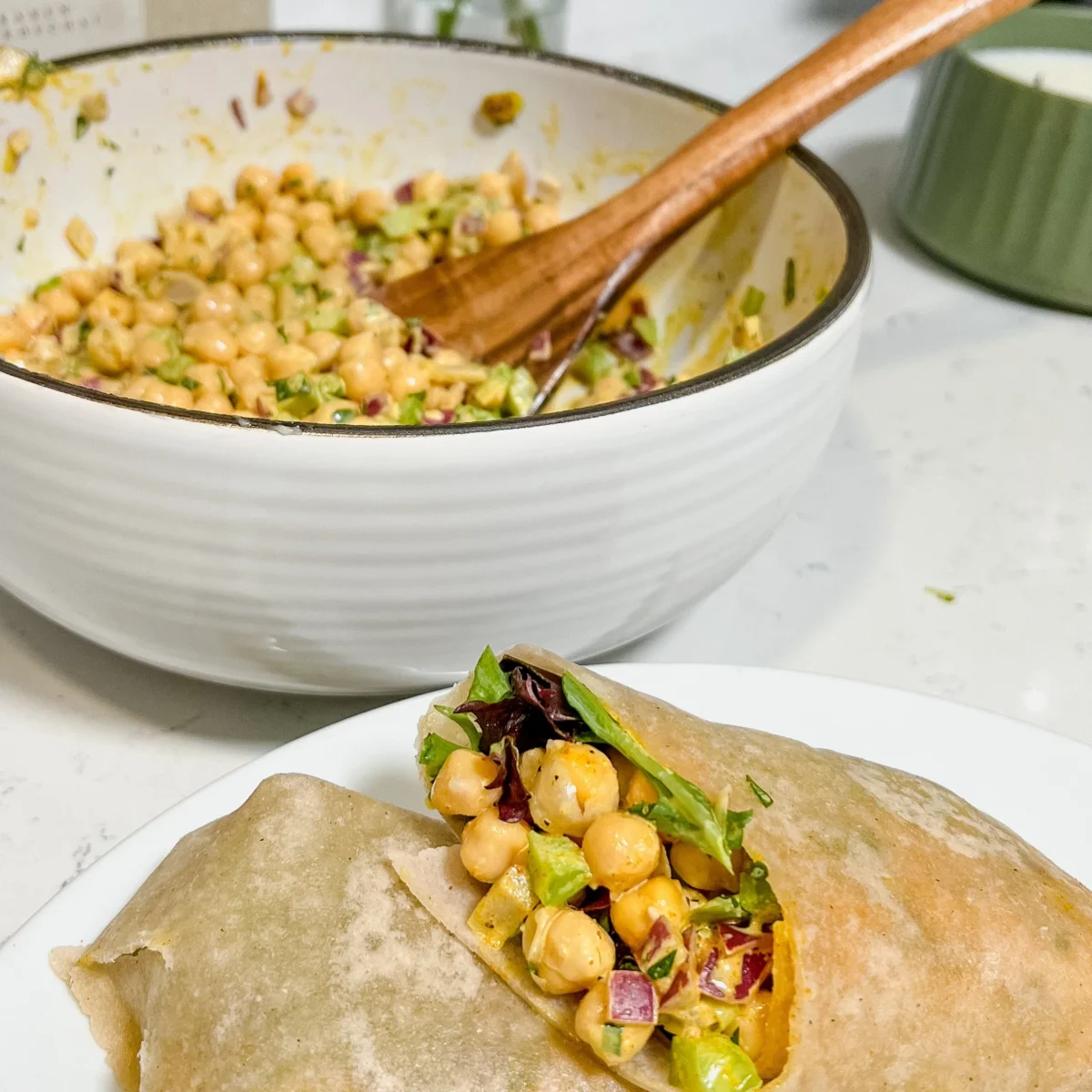 Curried Chickpea Salad