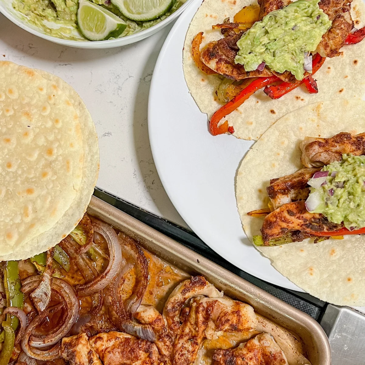 Sheet Pan Chicken Fajitas