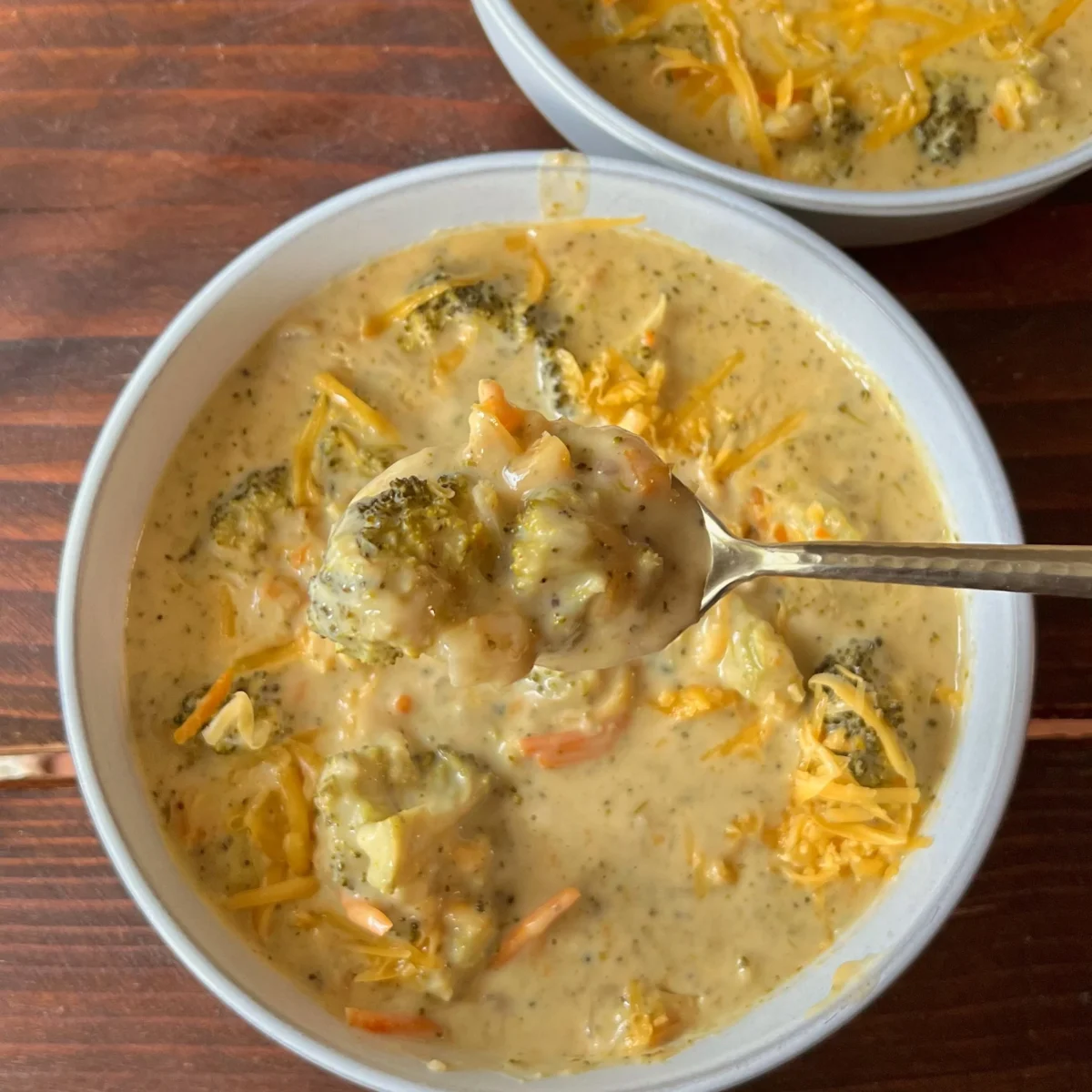 Crockpot Broccoli Cheddar Soup