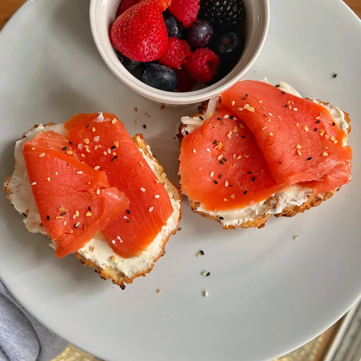 Homemade High Protein Bagels