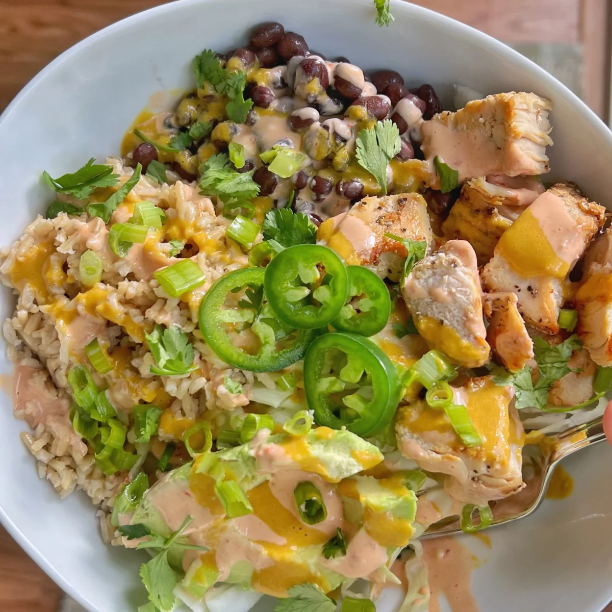 Chicken Buddha Bowls