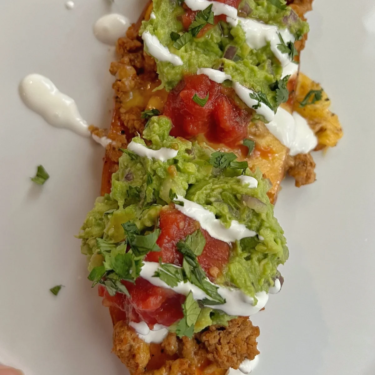 Sweet Potato Taco Boats