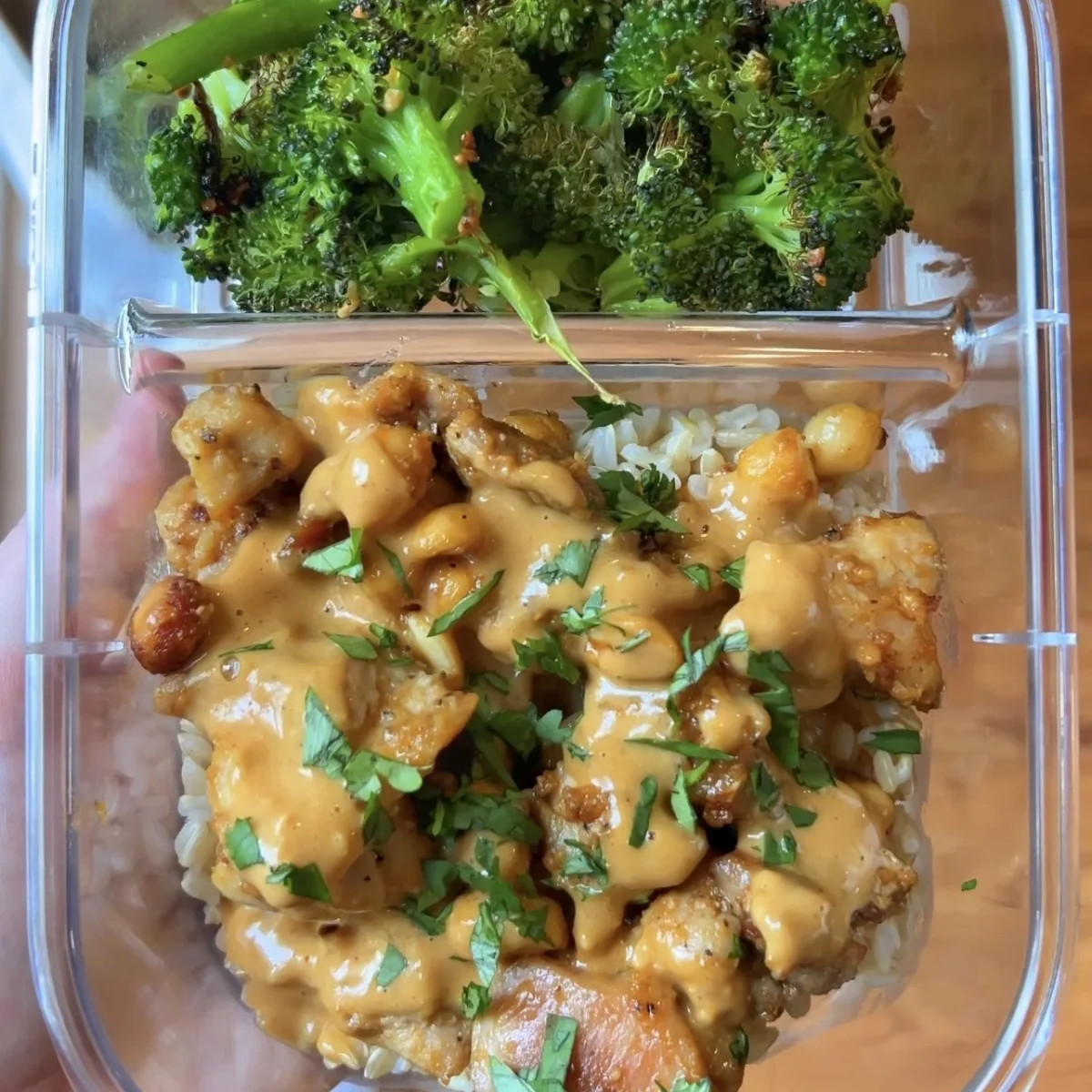 Thai Chicken Peanut Bowls