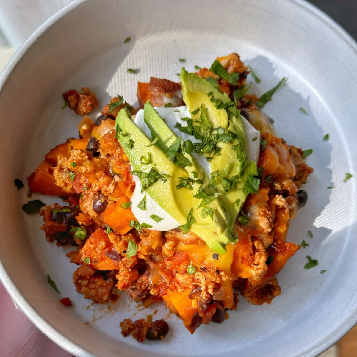 Sweet Potato Taco Skillet