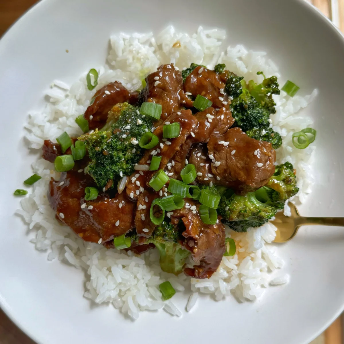 Take-Out Style Beef and Broccoli