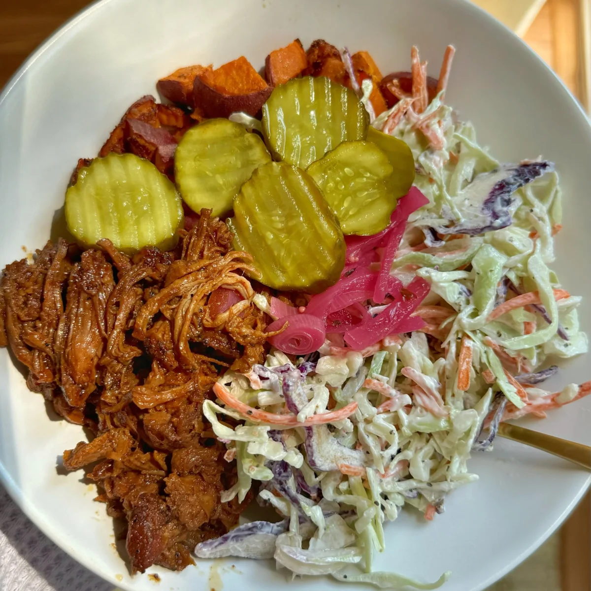 BBQ Pulled Pork Bowls