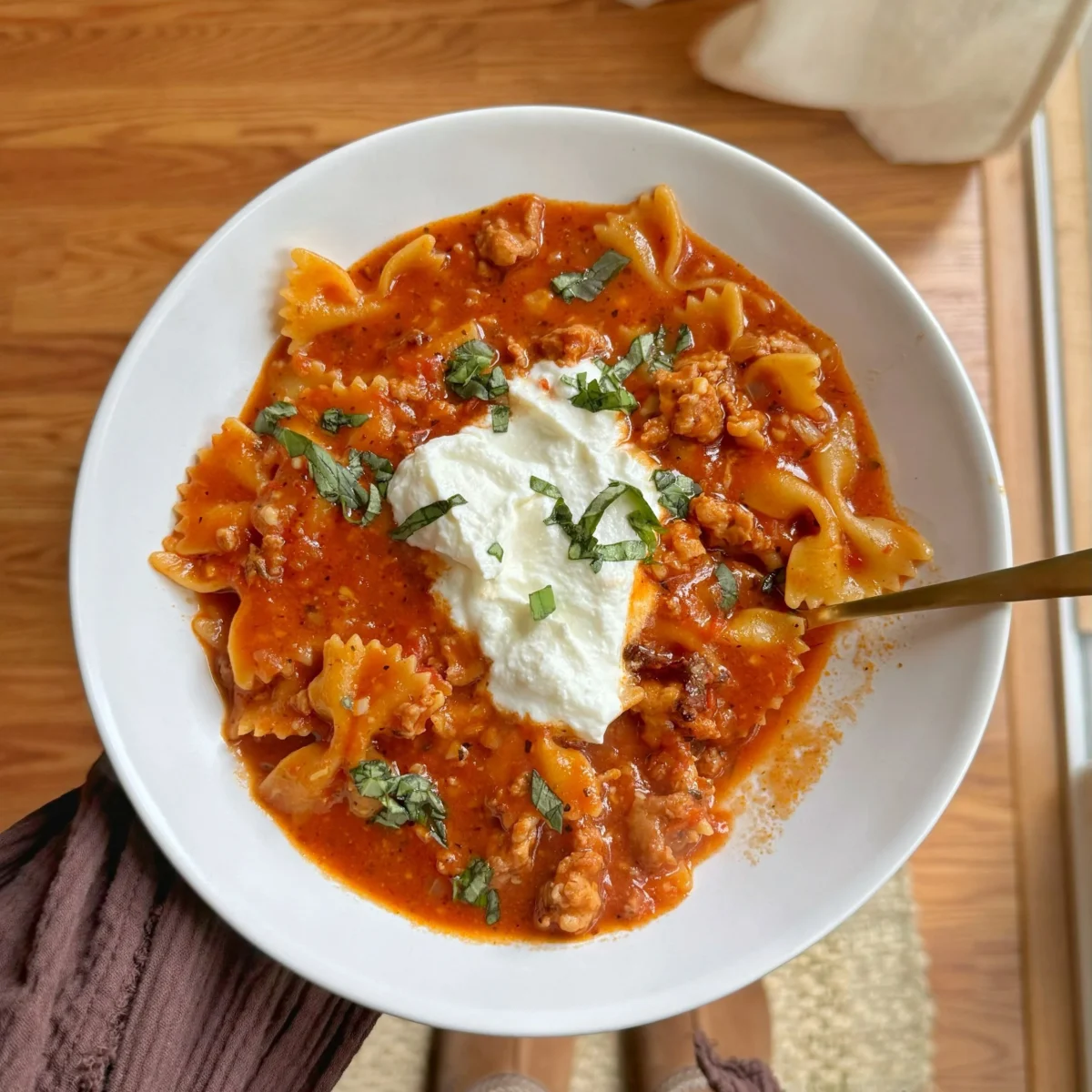 Lasagna Soup