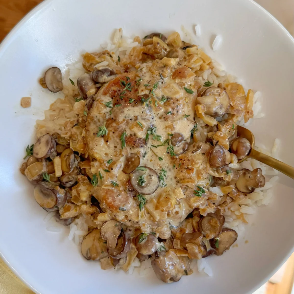 Creamy Mushroom Chicken