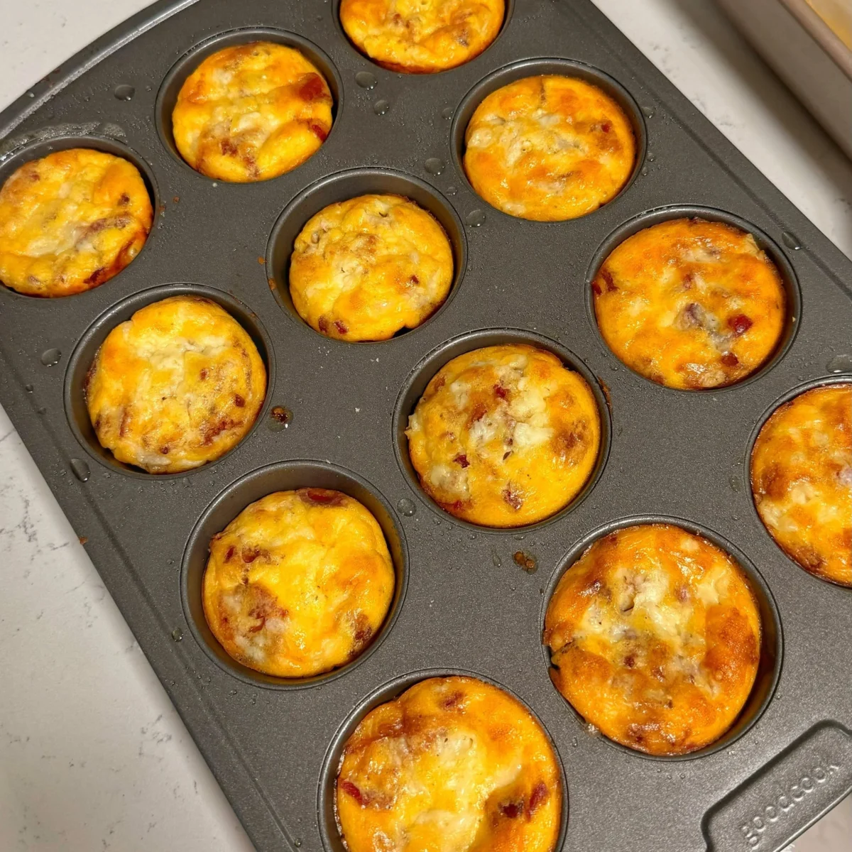 Bacon Cheddar Egg Bites