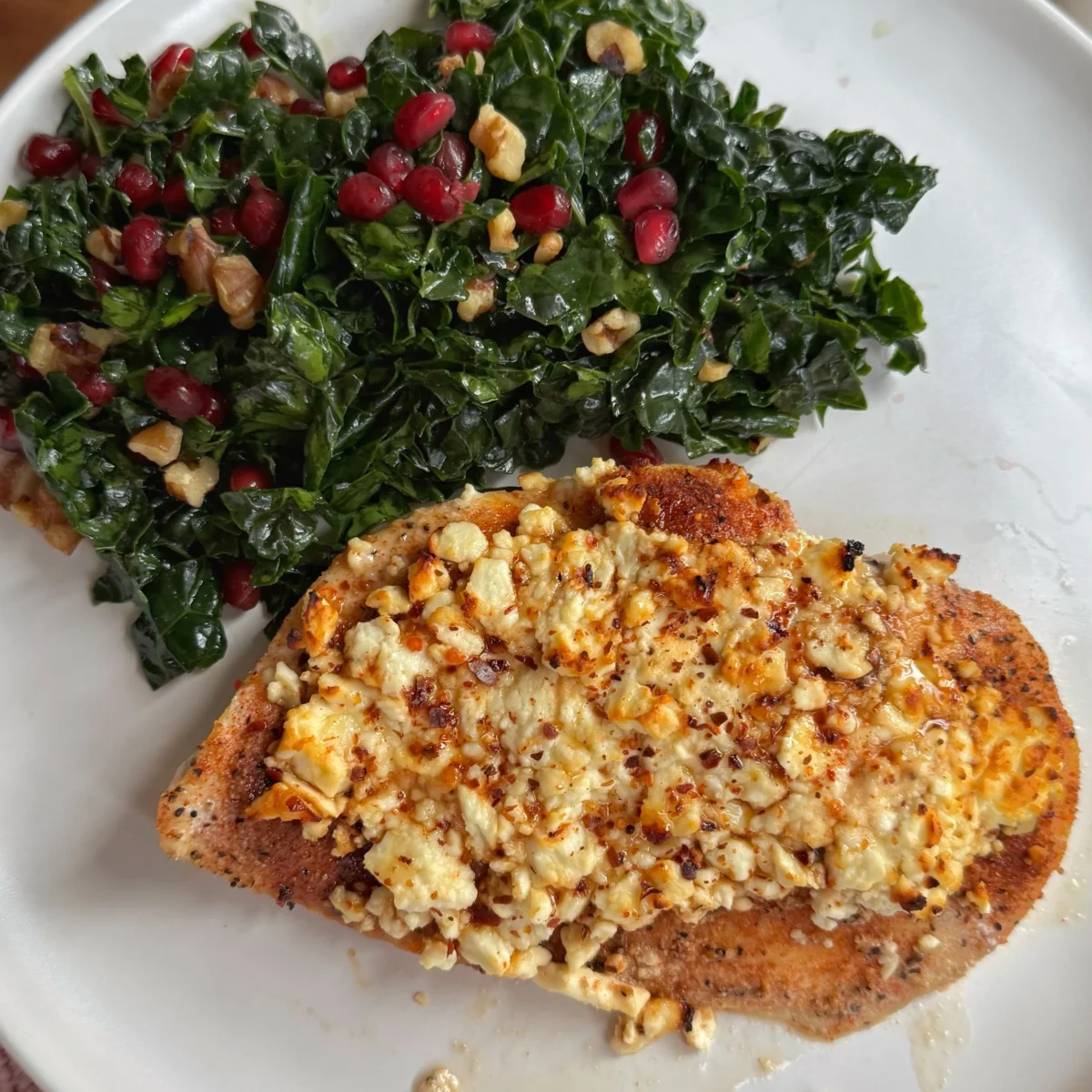 Feta Hot Honey Chicken Bake