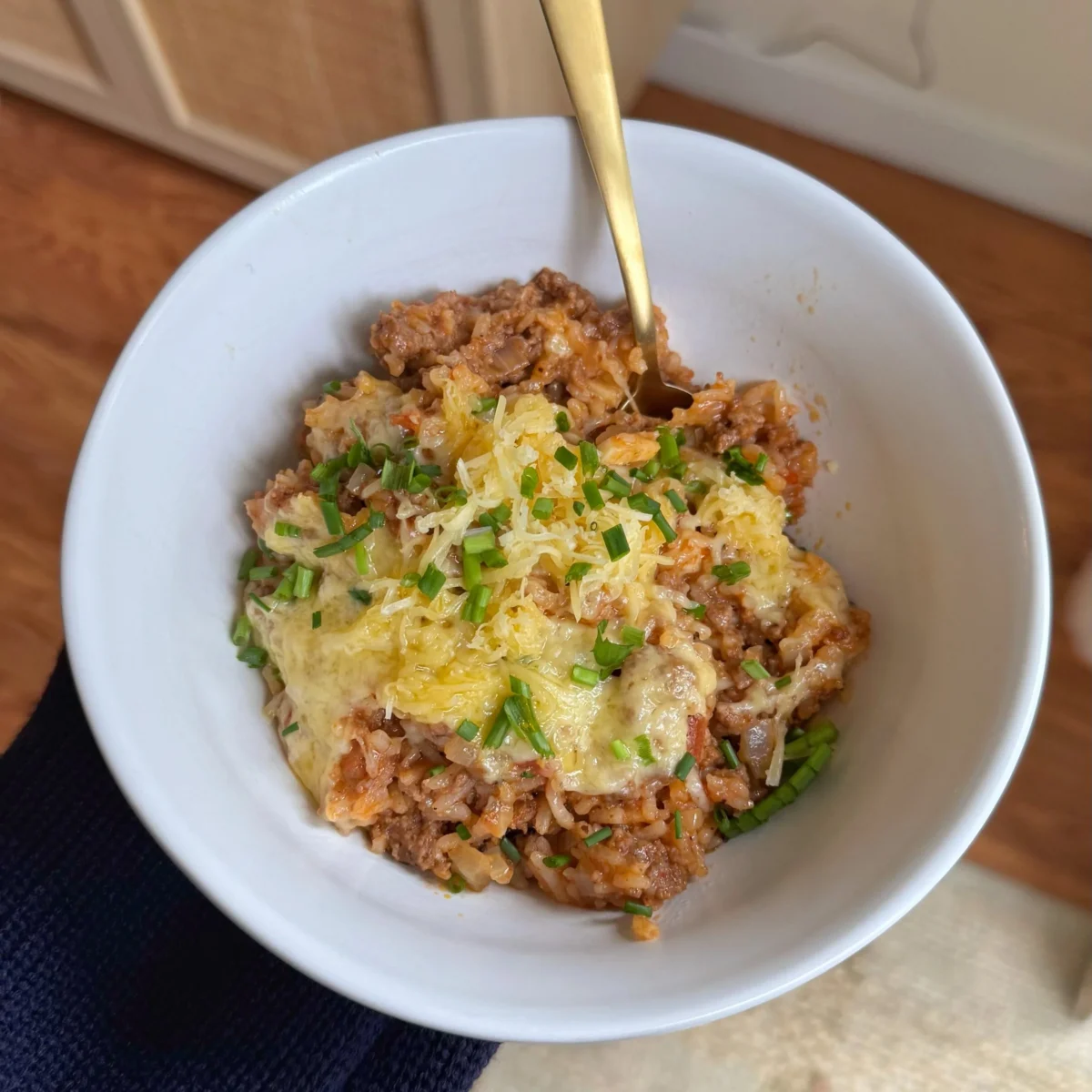 Smoky Gouda And Beef Casserole