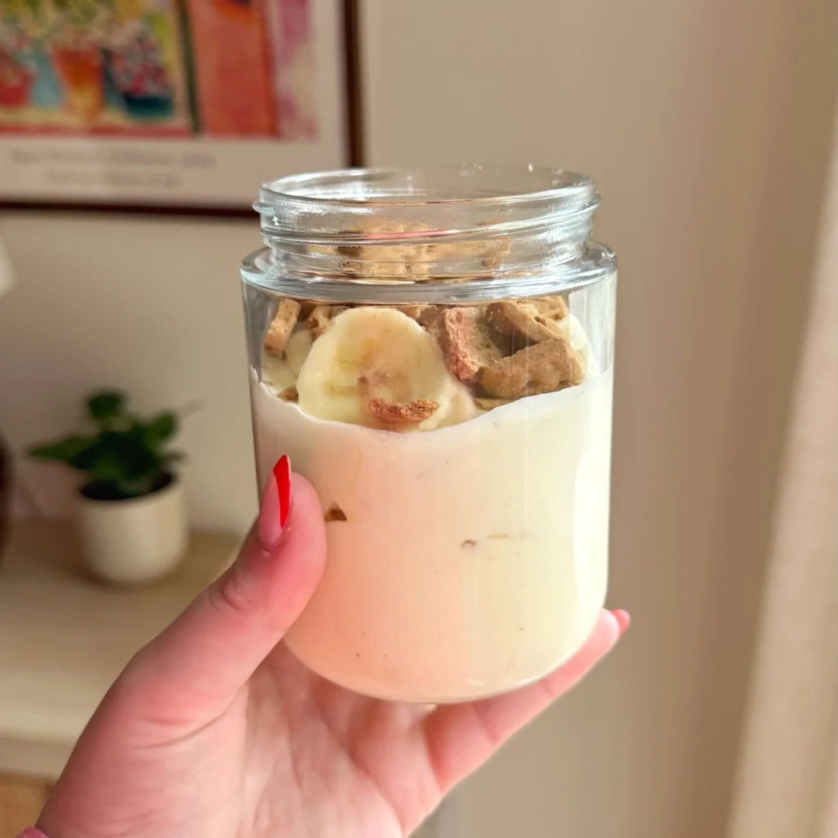 High Protein Banana Pudding