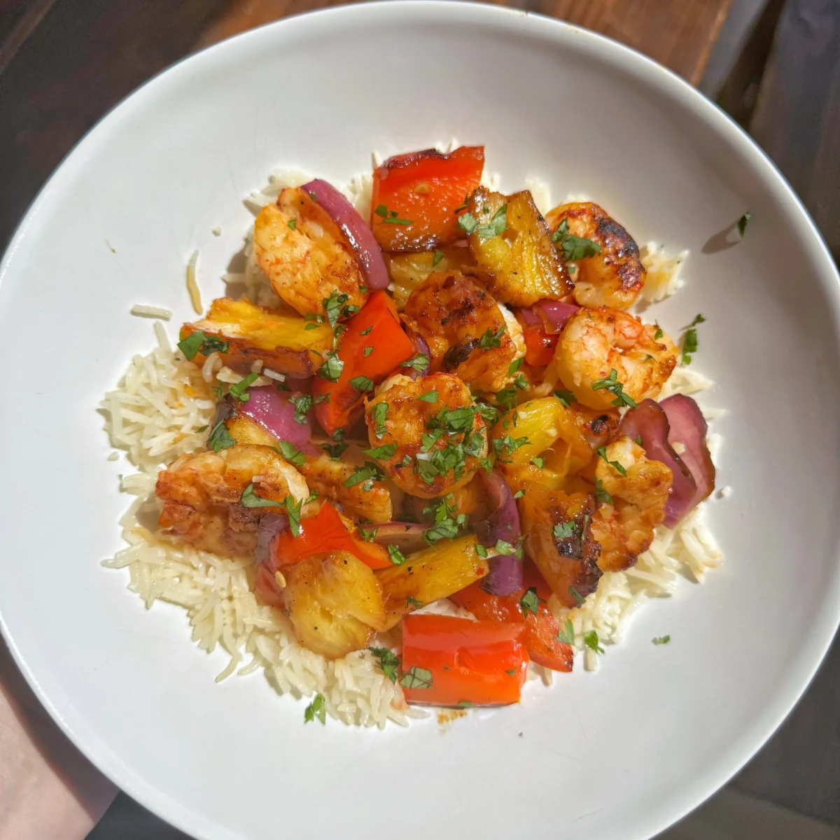 Hawaiian Shrimp Skewers