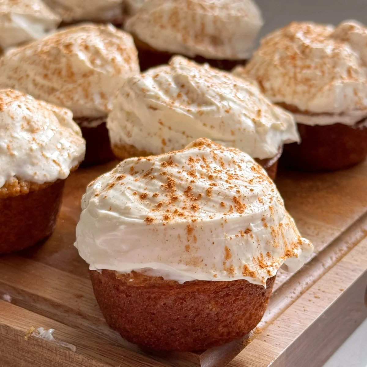 High Protein Pumpkin Cream Cheese Muffins
