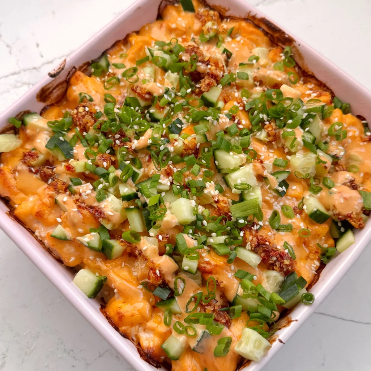 Bang Bang Salmon Bake