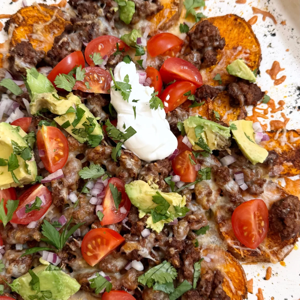 Sweet Potato Nachos