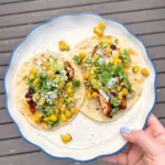 Grilled Chicken Tacos With Avocado Corn Salsa