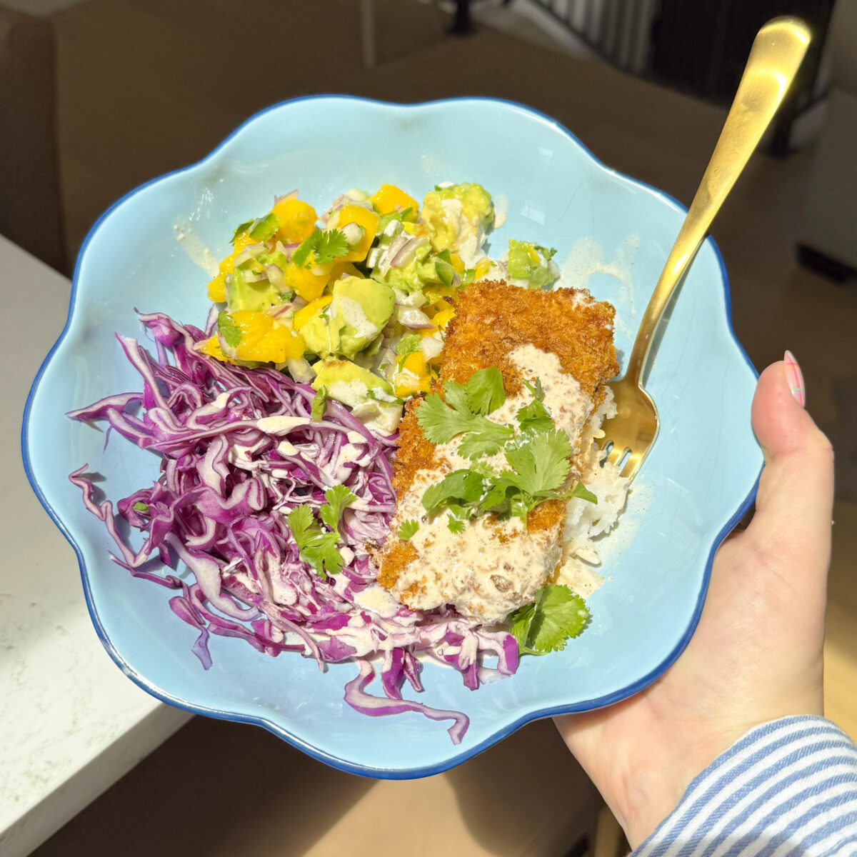 Crispy Fish Taco Bowl