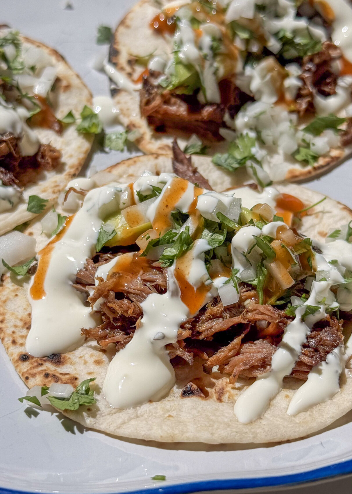 Crockpot Citrus Shredded Beef Tacos