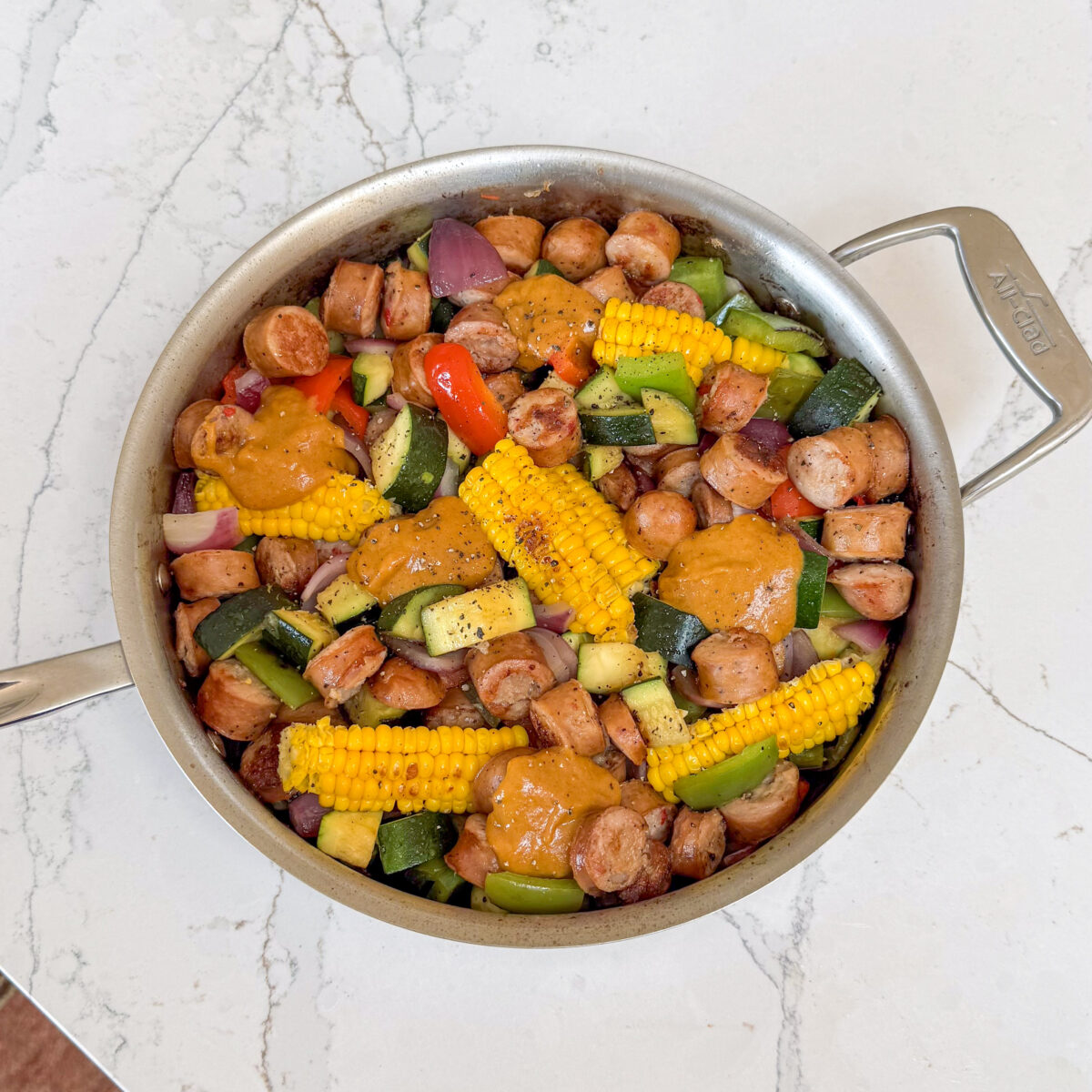 Summer Sausage Skillet
