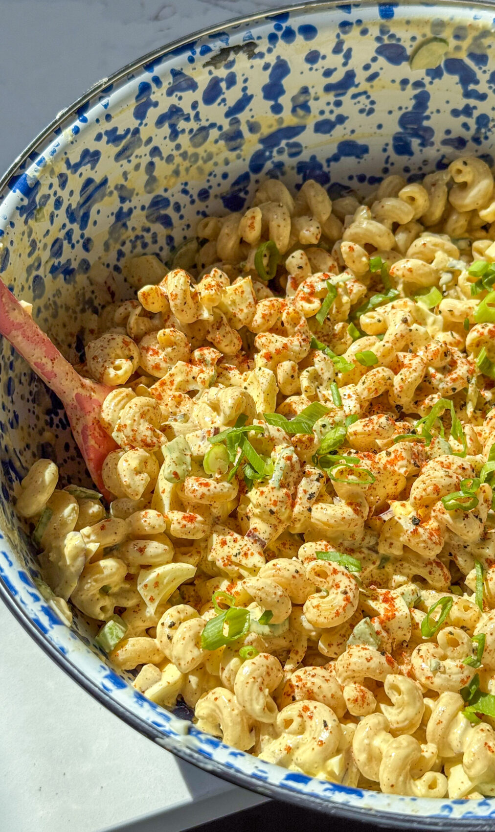 Deviled Egg Pasta Salad