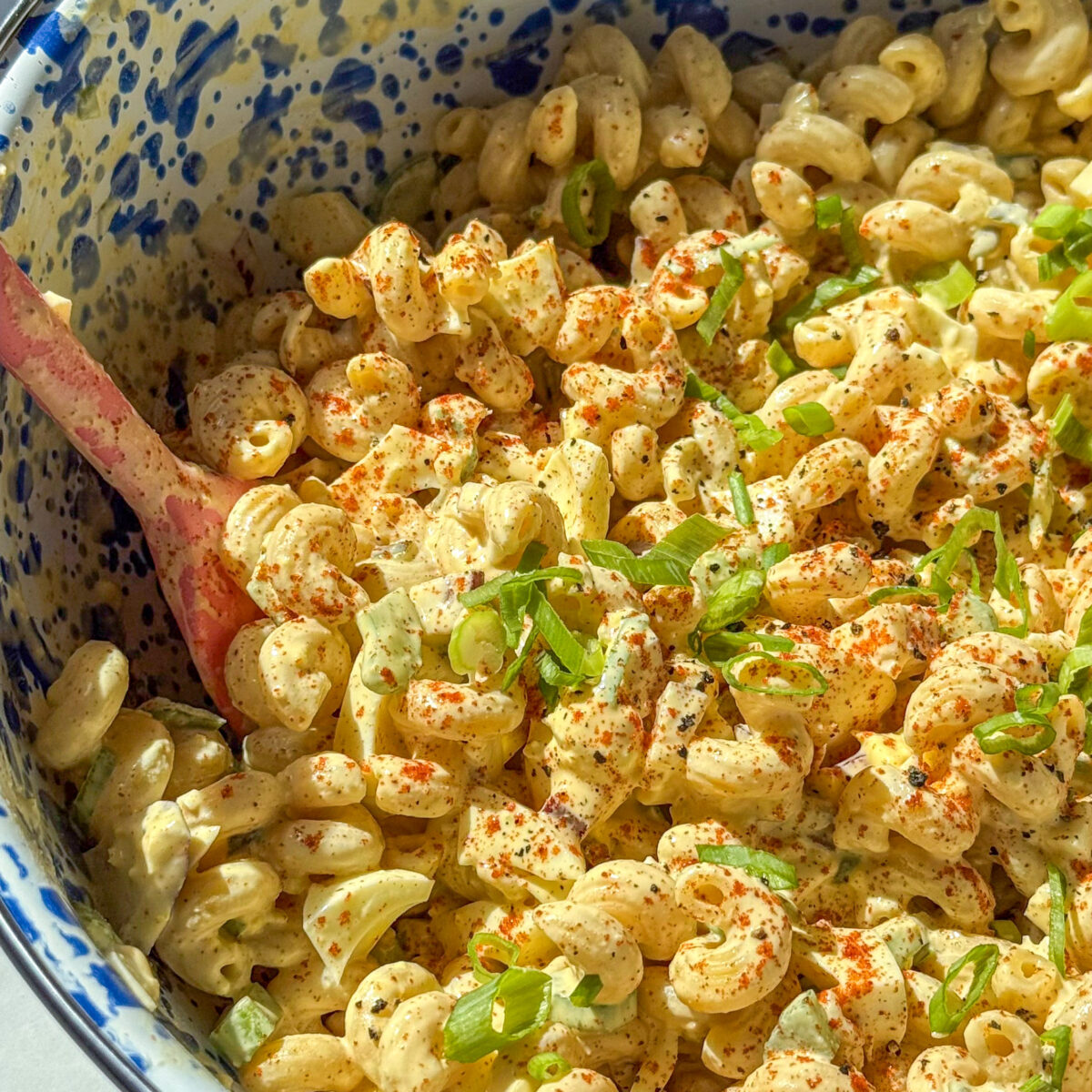 Deviled Egg Pasta Salad