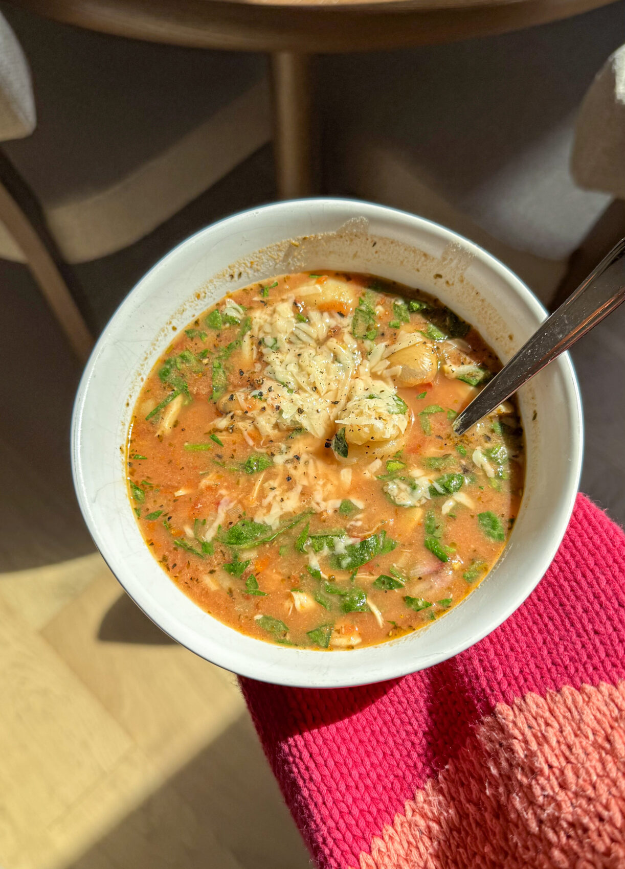 Crockpot Tuscan Chicken Soup