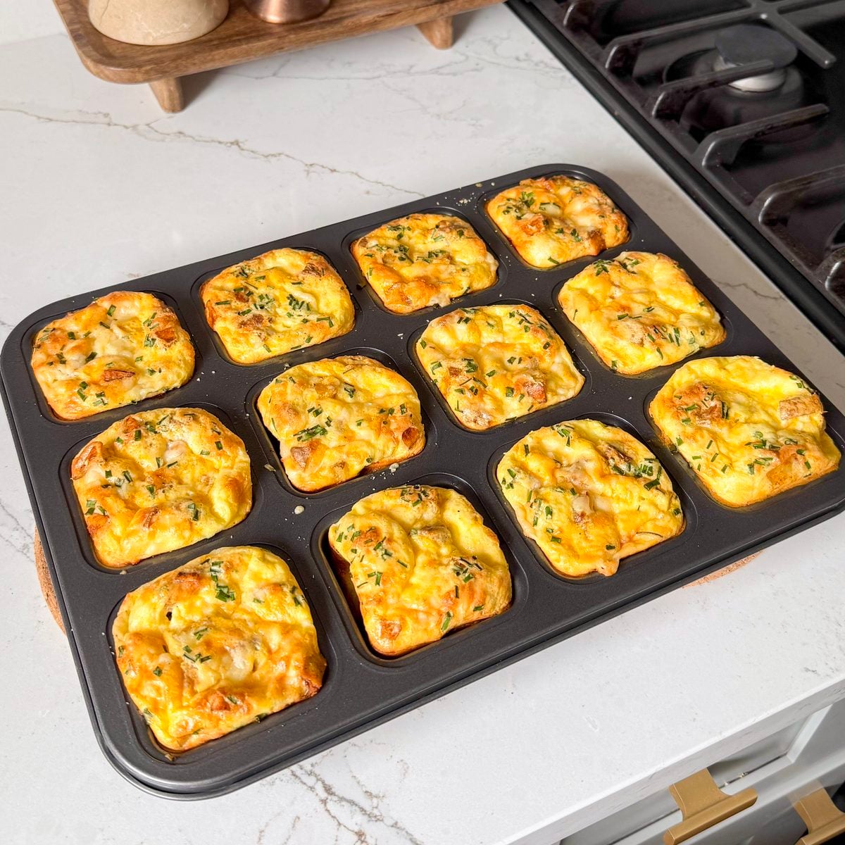 Potato Cheddar Chive Bakes