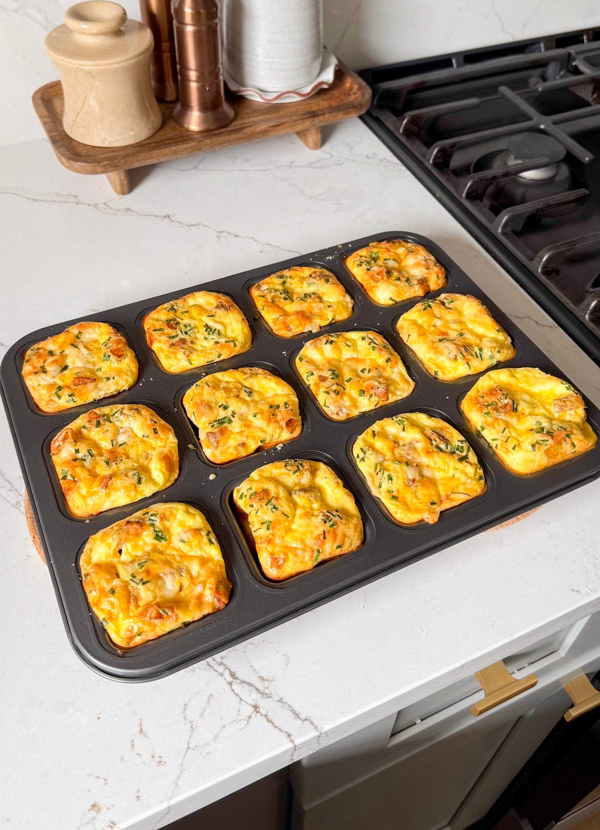 Potato Cheddar Chive Bakes