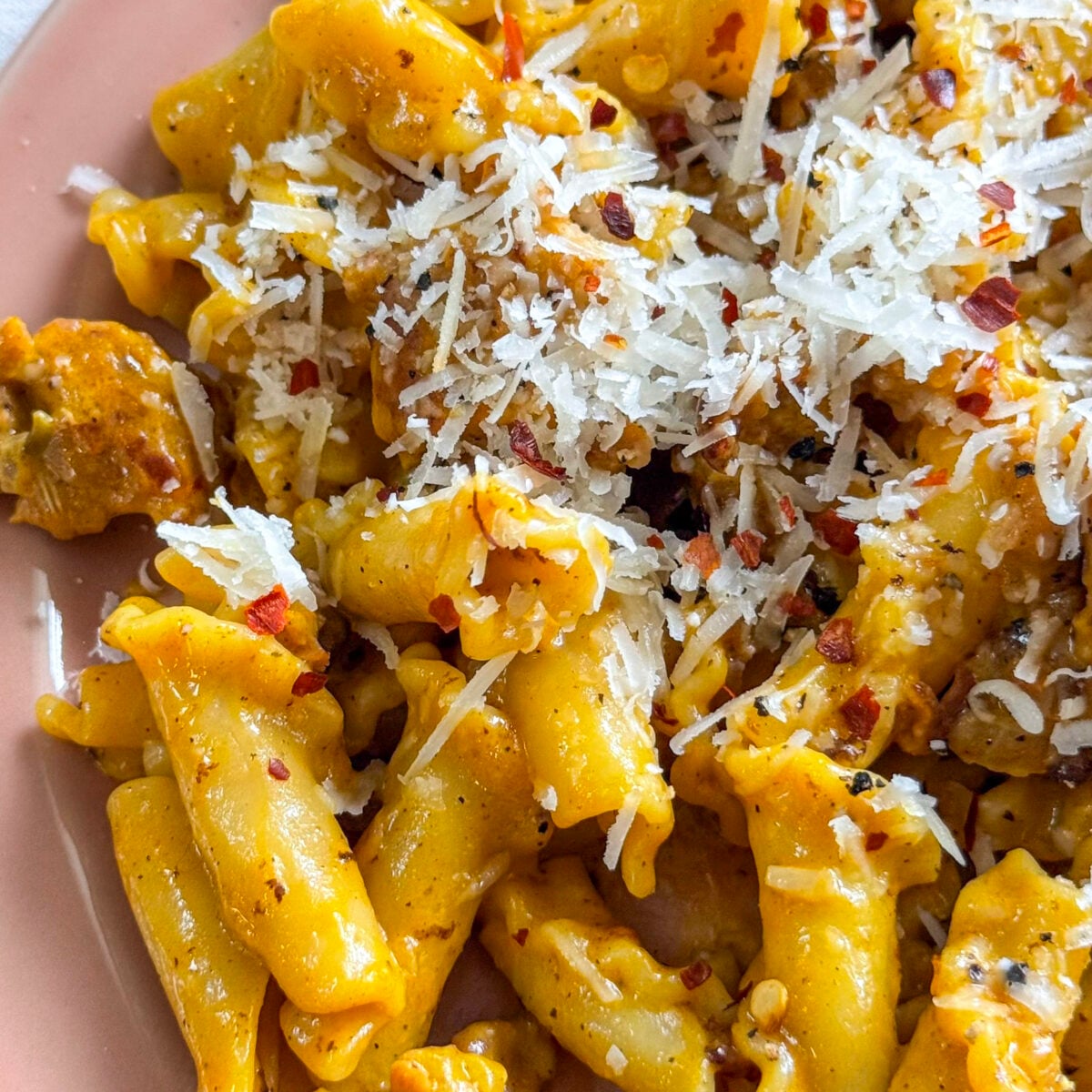 Brown Butter Pumpkin Pasta