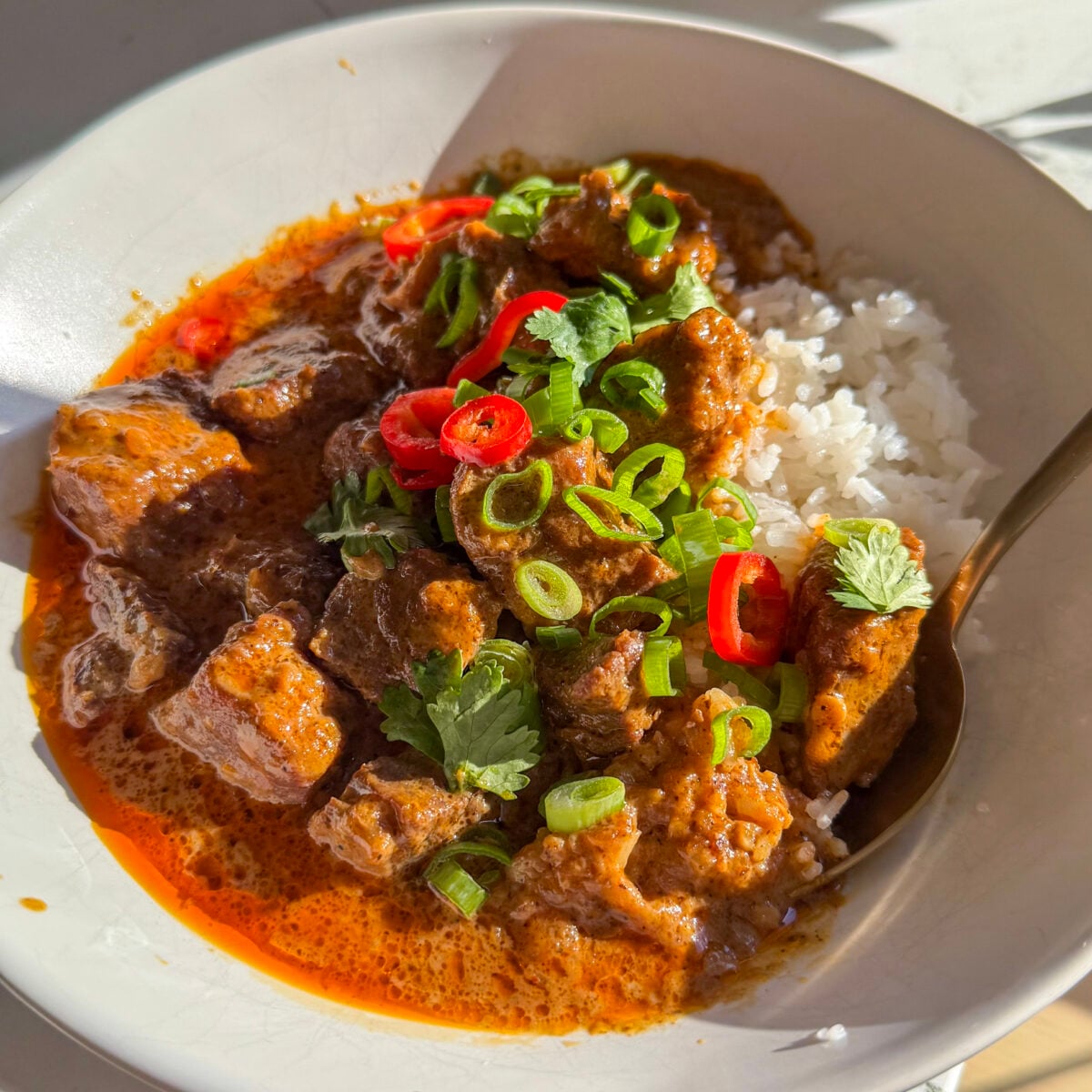 Creamy Coconut Braised Beef