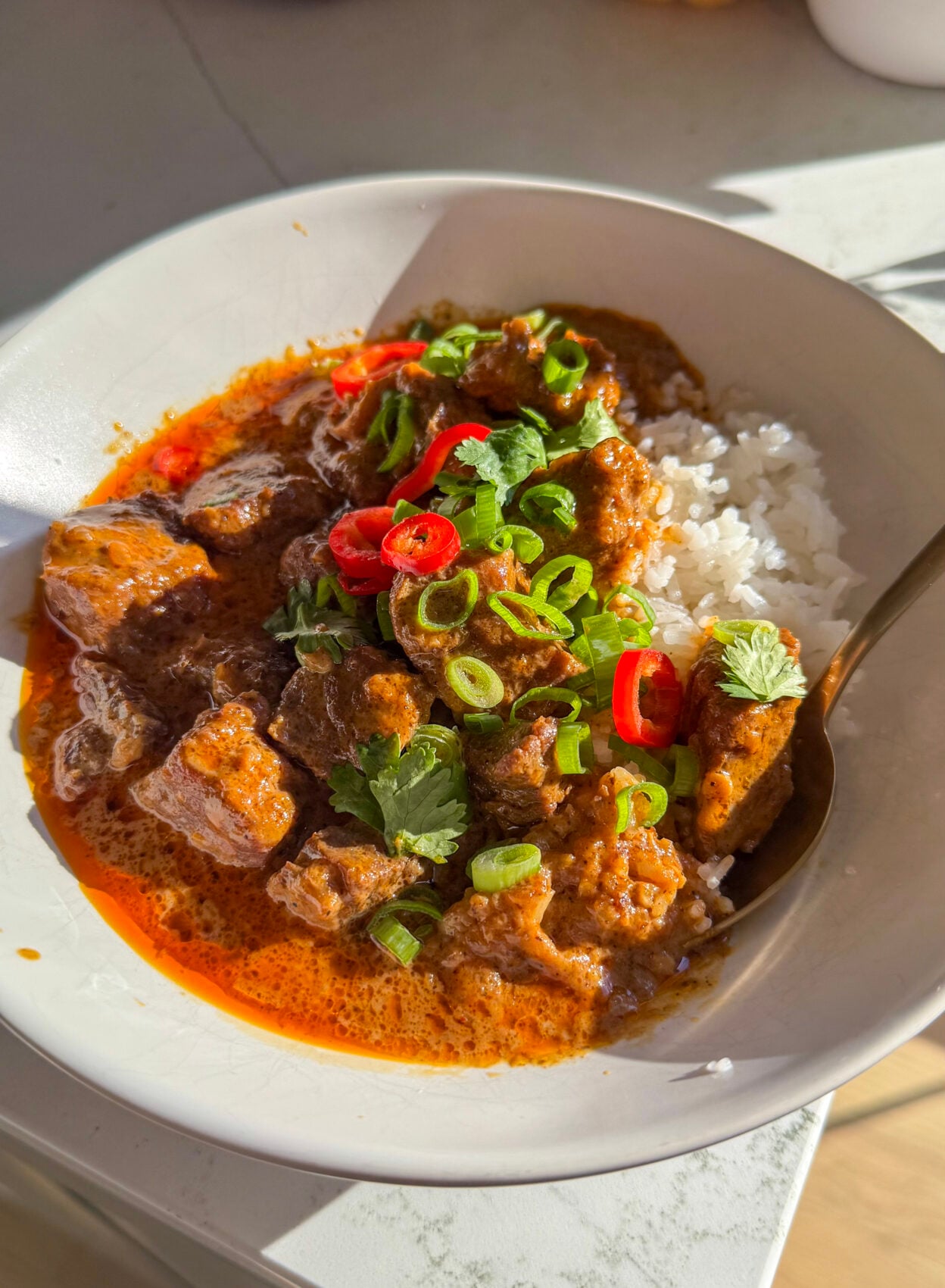 Creamy Coconut Braised Beef